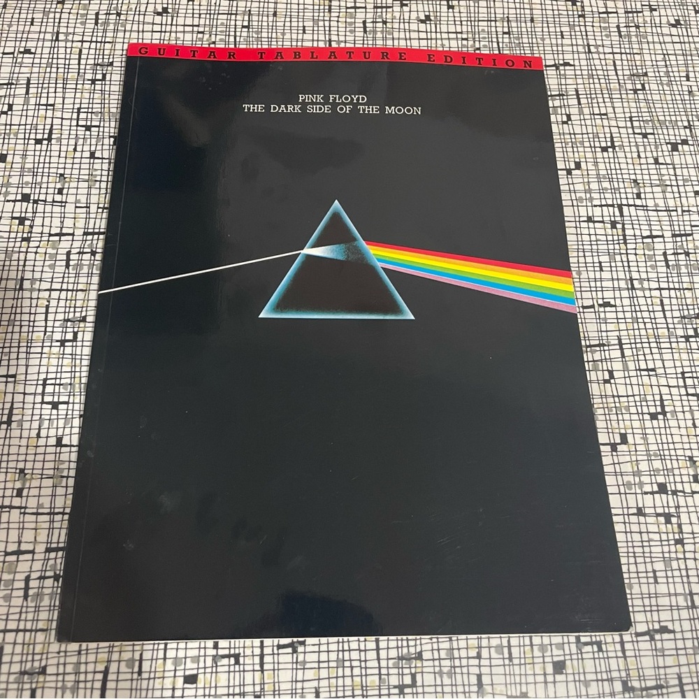 Pink Floyd Dark Side of the Moon Guitar Tablature Book